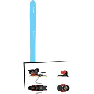 DPS Skis Set: Nina 99 Hybrid 2016 + Salomon Warden MNC 13