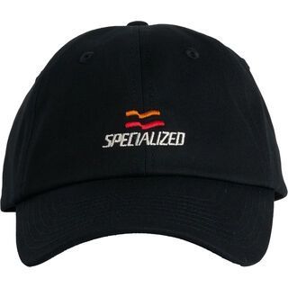 Specialized Flag Graphic 6 Panel Dad Hat black
