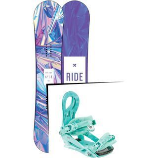 Set: Ride Compact 2017 + Nitro Lynx 2015, mint - Snowboardset