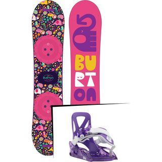 Set: Burton Chicklet 2019 + Burton Grom purple