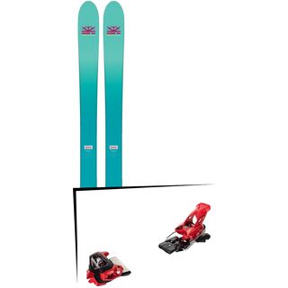 Set: DPS Skis Nina F99 Foundation 2018 + Tyrolia Attack² 16 GW red