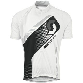 Scott Shirt Helium Top s/sl, white - Radtrikot