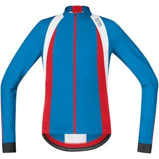 Gore Bike Wear Oxygen Trikot lang, splash blue/red - Radtrikot