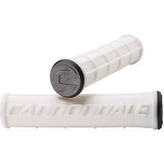 Cannondale Logo Silicone Grips white