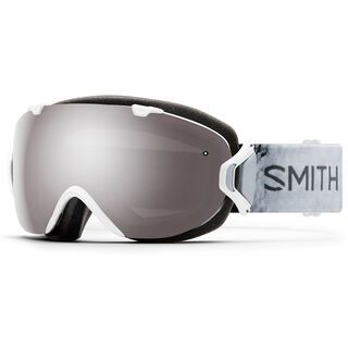 Smith I/OS inkl. Wechselscheibe, white venus/Lens: sun platinum mirror chromapop - Skibrille