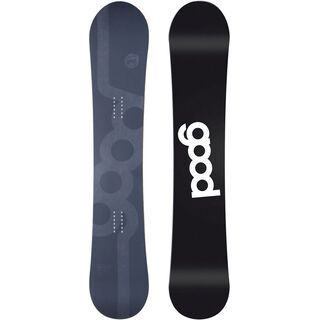 goodboards Vulcano 2016, schwarz - Snowboard