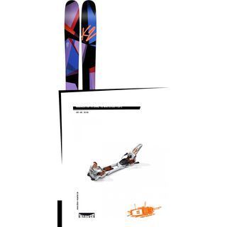 Set: K2 SKI Remedy 102 2017 + Marker Duke 16 09/10, White/Copper - Skiset