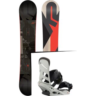 Set: K2 Standard 2018 + Burton Mission gnarly sheen