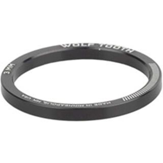 Wolf Tooth Precision Headset Spacers - 3 mm black