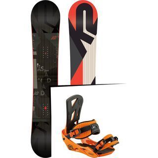 Set: K2 Standard Wide 2018 + Nitro Staxx bright orange