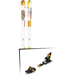 K2 SKI Set: Wayback 82 2016 + Marker Kingpin 10