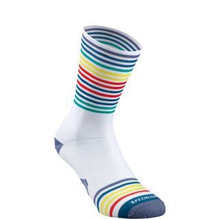Specialized Full Stripe Summer Sock, white aspect - Radsocken