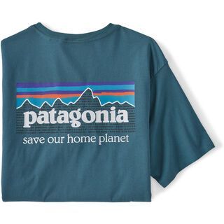 Patagonia Men's P-6 Mission Organic T-Shirt abalone blue