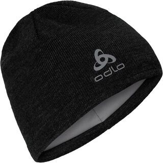Odlo Hat Ceramiwarm Mid Gage, black melange - Mütze