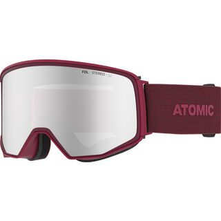Atomic Four Q Stereo - Silver dark red
