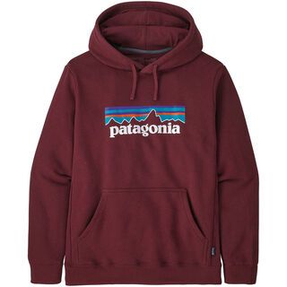 Patagonia P-6 Logo Uprisal Hoody sequoia red