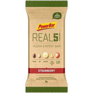 PowerBar Real5 Vegan Energy Bar - Strawberry Raisin
