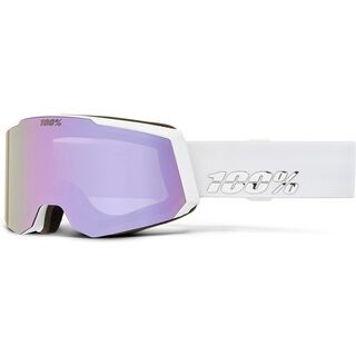 100% Snowcraft S - HiPER Smoke w/Lavender ML Mir white/lavender