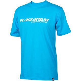 Platzangst Logo Function Shirt, blue - Radtrikot
