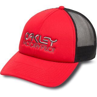 Oakley Factory Pilot Trucker Hat redline/uniform grey
