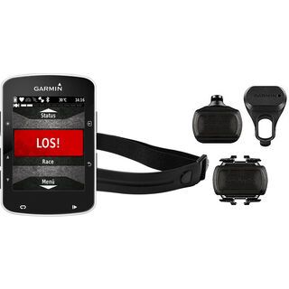 Garmin Edge 520 (Bundle mit Brustgurt + Trittfrequenzsensor) - GPS-Gerät