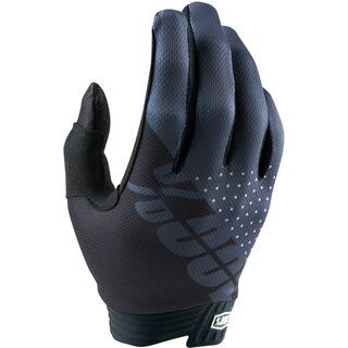 100% iTrack Youth Glove, black/charcoal - Fahrradhandschuhe