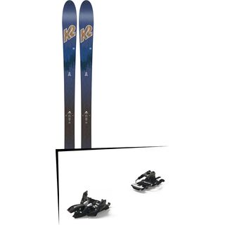 Set: K2 SKI Wayback 82 ECOre 2018 + Marker Alpinist 9 Long Travel black/titanium