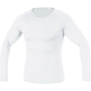 Gore Wear M Base Layer Thermo Shirt Langarm white