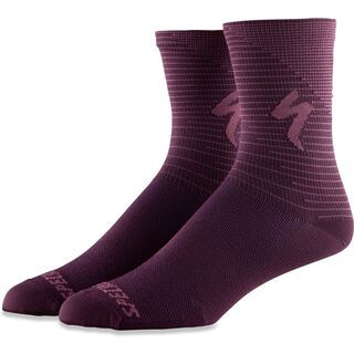 Specialized Soft Air Road Tall Sock, cast berry/dusty lilac arrow - Radsocken