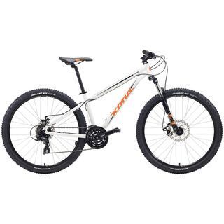 Kona Lanai 26 2015, white/orange/black - Mountainbike