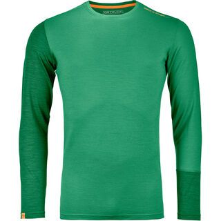 Ortovox 185 Merino Rock'n'Wool Long Sleeve M, irish green - Unterhemd