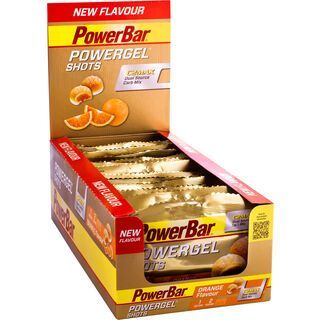 PowerBar PowerGel Shots - Orange (Box) - Energie Gel