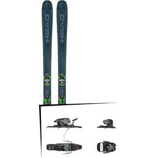 Set: Head Kore 93 2018 + Salomon Warden 11 dark grey/black