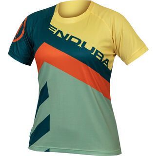 Endura Damen SingleTrack Print T-Shirt LTD sattes teal