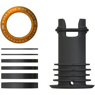 OneUp Components EDC Threaded Top Cap orange