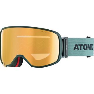 Atomic Revent L FDL Stereo, green/Lens: pink-yellow - Skibrille
