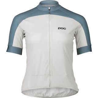 POC W's Essential Road Logo Jersey okenite off-white/calcite blue