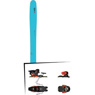 DPS Skis Set: Yvette 112 RP2 Hybrid 2016 + Salomon Warden MNC 13
