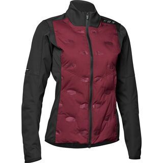Fox Womens Ranger Windbloc® Fire Jacket dark maroon