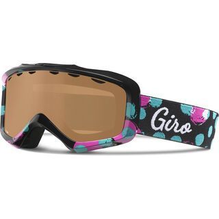 Giro Charm, black magenta bubblegum/amber rose - Skibrille