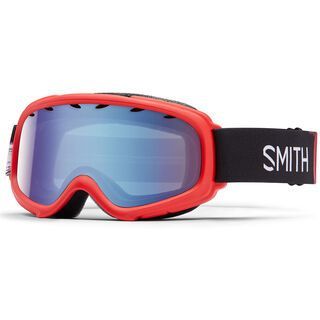 Smith Gambler Air, red angry birds/blue sensor mirror - Skibrille