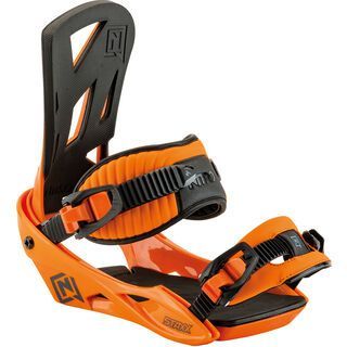 Nitro Staxx 2017, bright orange - Snowboardbindung