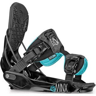 Flow Minx 2014, black - Snowboardbindung