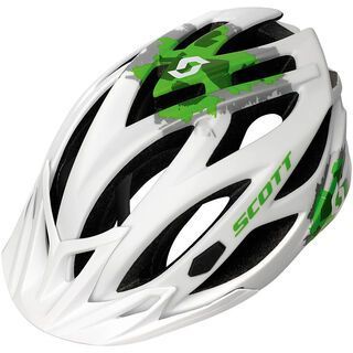 Scott Groove II, white/green matt - Fahrradhelm