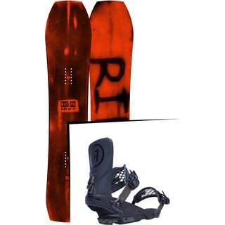 Set: Ride Warpig Large 2017 + Ride LTD 2017, black - Snowboardset