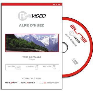 Elite DVD für RealAxiom und RealPower - Alpes D'Huez TDF Classic - DVD