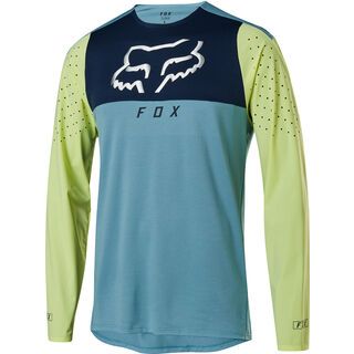Fox Flexair Delta LS Jersey, light blue - Radtrikot