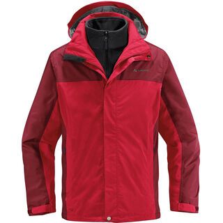 Vaude Men's Kintail 3in1 Jacket II , red - Jacke