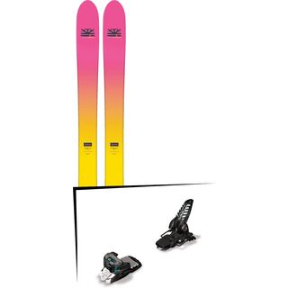 Set: DPS Skis Yvette 112 RP2 Foundation 2018 + Marker Griffon 13 black/white/teal