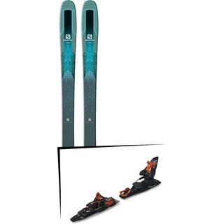 Set: Salomon QST Lumen 99 2018 + Marker Kingpin 13 Demo black/copper